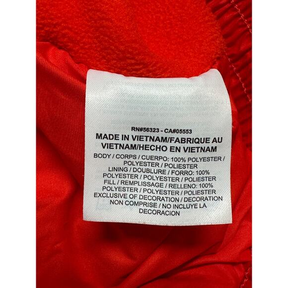 Nike Jacket Men Large Red Navy Synthetic Fill Windbreaker Full Zip Logo Outdoors - Picture 9 of 12